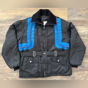 1980s Vintage Snowmobile Winter Jacket Large